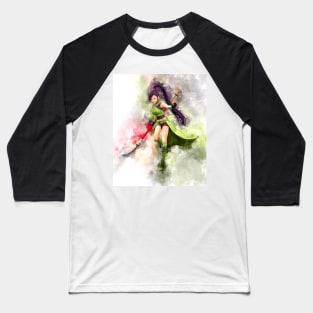 Jade - DQXI Watercolor Baseball T-Shirt